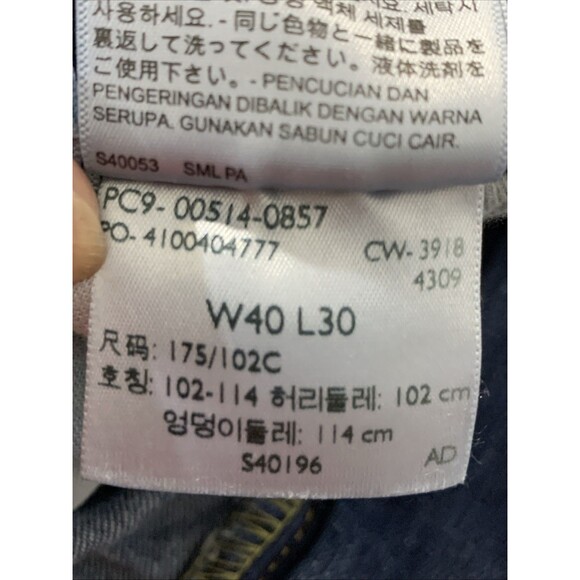 Levi’s 514 Straight Leg Mens Jeans 40x30 - Picture 7 of 7